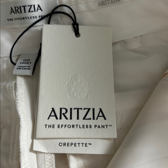 Aritzia The Effortless Pants in Light Birch Size 00Short - Picture 4 of 13